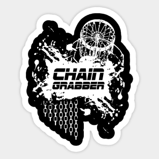 Disc Golf - Chain Grabber Sticker